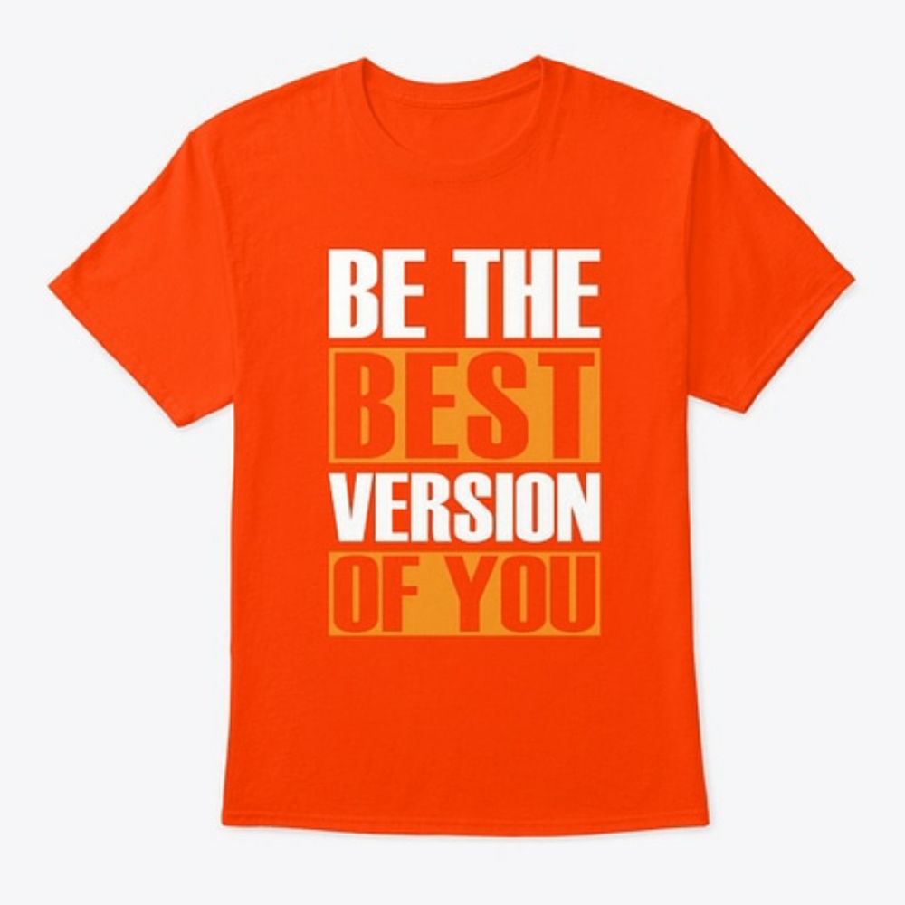 Unisex Classic Tee-Orange